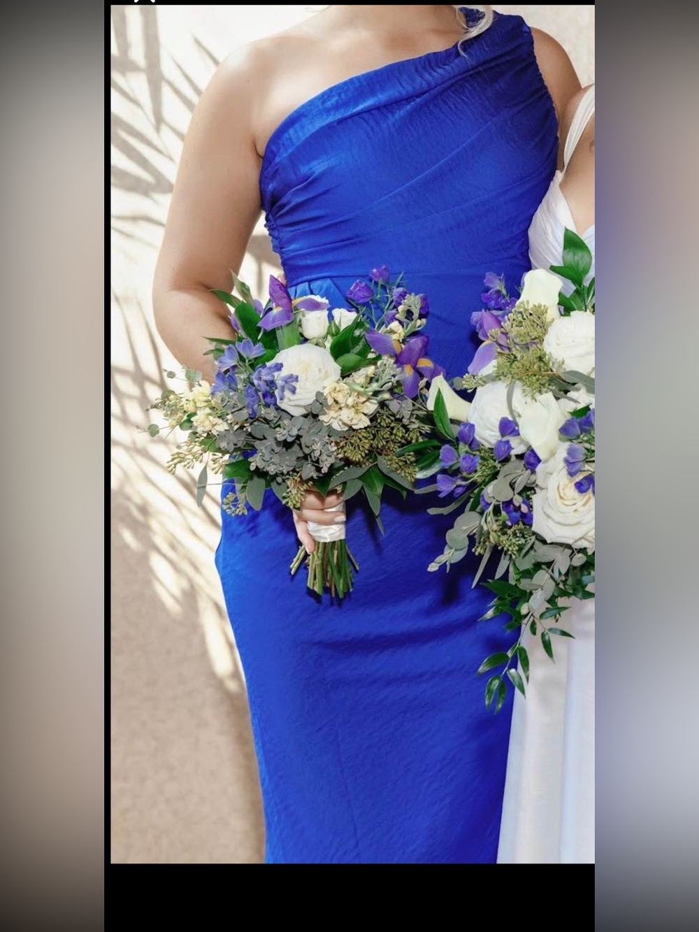 Hello Molly Cobalt One-Shoulder Formal Dress